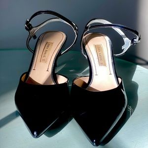 Zara Basic Collection Patent Leather Slingback Pumps